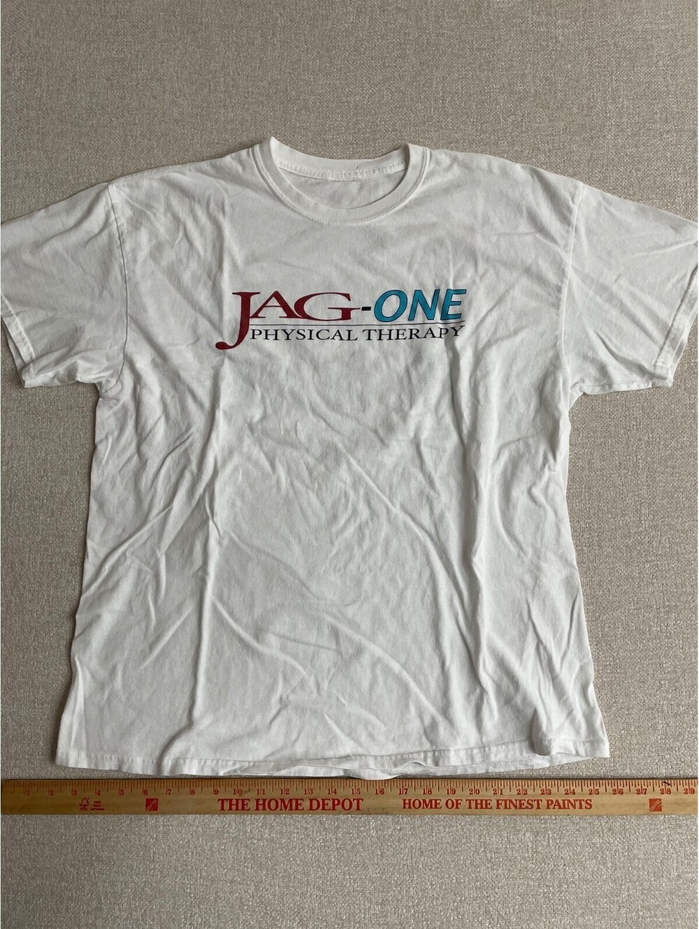 Jag-One Physical Therapy White Graphic T-Shirt Get Back The Life You Love